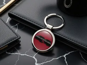 Metal Keyring Durable Build Stylish